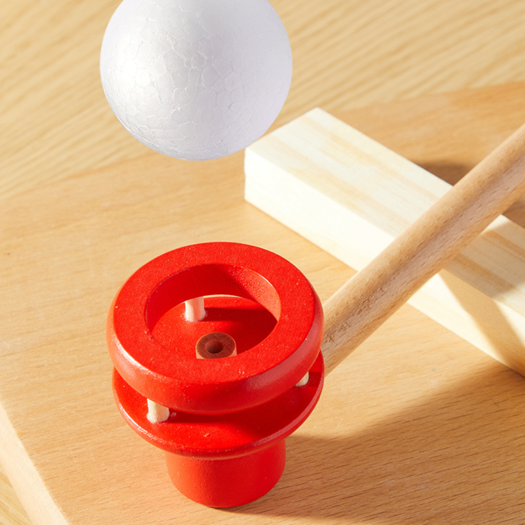 Juego De Pelota Flotante Para Fomentar La Respiración En Niños