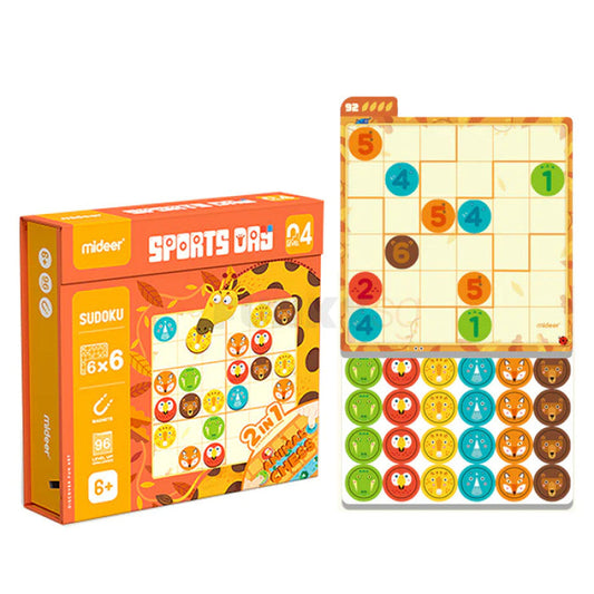 Juego Educativo De Sudoku Del Dia Deportivo Para Niños De 6+ Años